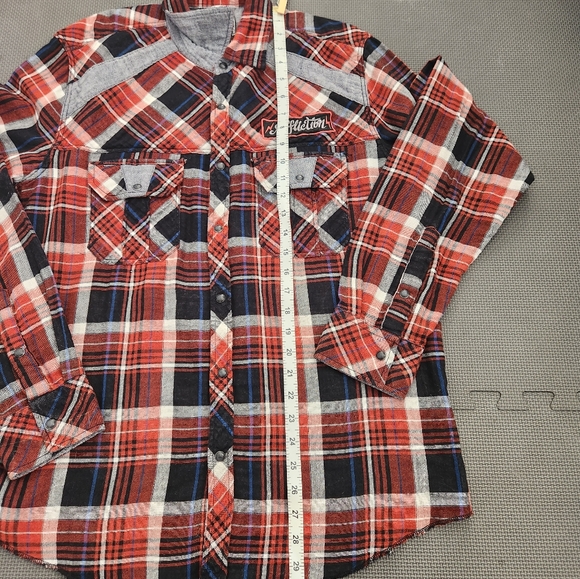 Mens Affliction Large long sleeve shirt - Picture 7 of 11